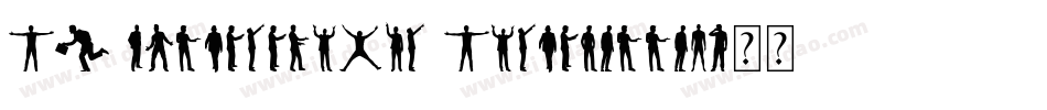 SL Mythological Silhouettes字体转换